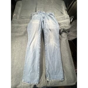 American Eagle Jeans Mens Size 34x36 Blue Loose Baggy Relaxed Light Wash Baggy